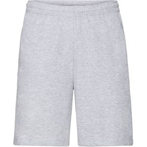Fruit of the Loom Heren Iconic 195 Jersey Shorts (Heide Grijs)