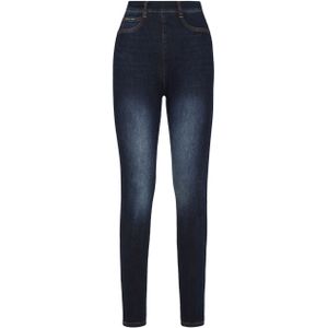 Philipp Plein - Super High Waist Jegging - Blauw - Dames