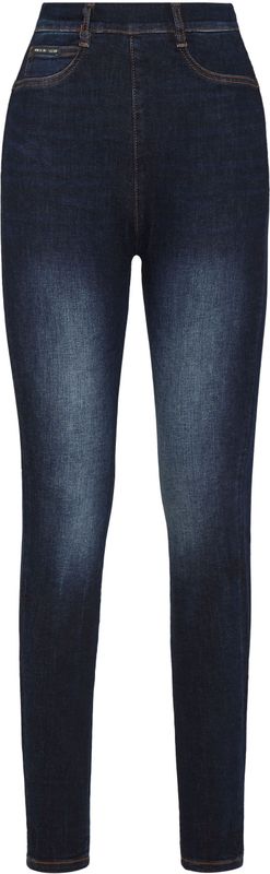 Philipp Plein - Super High Waist Jegging - Blauw - Dames