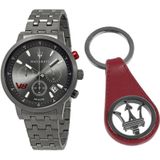 Maserati Horloge GranTurismo Cadeauset Grijs