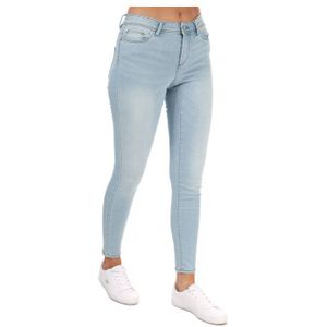 Only Wauw Life skinny jeans voor dames, blauw