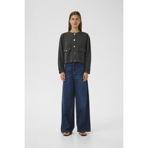 InWear - Vincent Jas - Donkergrijze Melange - Dames - Jassen