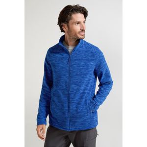 Mountain Warehouse Heren Snowdon II Full Zip Fleecejack (Kobaltblauw)