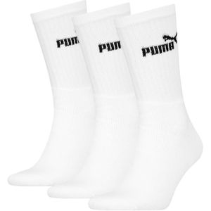 Puma Unisex Volwassen Bemanningsleden Sokken (Pakket van 3) (Wit)