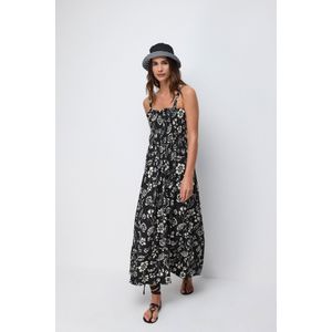 Nomatter-What - Jurk - Lang - Met Bandjes - Tissu à Motifs