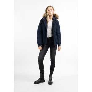 Dreimaster Winter parka stormwolk Dames donker marine