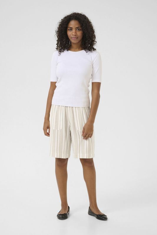 Short Regular fit beige