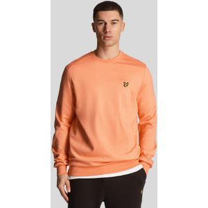 Lyle And Scott - Fly Fleece Crewneck Sweatshirt - Koraal - Herenkleding