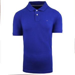 Eden Park - Katoen - Blauw - Poloshirt