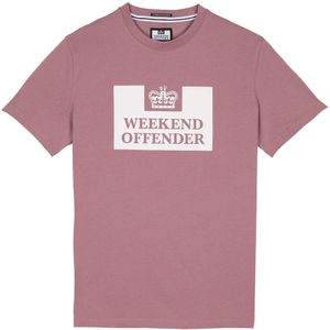 Weekend Offender - Prison - T-shirt - Roze - Katoen