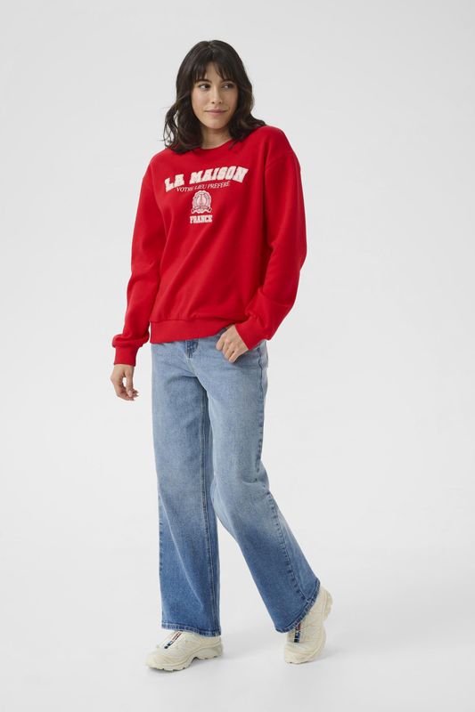 Kaffe - Sweatshirt - Rood