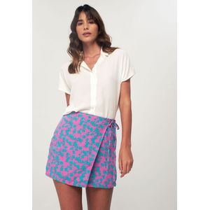 Herita Roze Wikkelrok & Short - Maat M