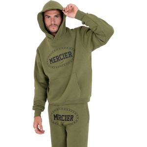 Mercier Heren Maison Hoodie (Kaki Groen)