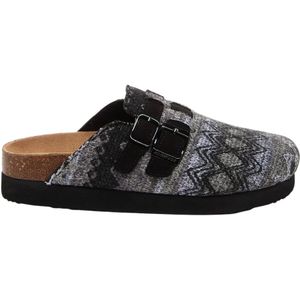 Rocket Dog Dames/Dames Abel Plus Zig Zag muiltjes (Zwart)