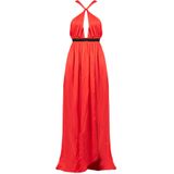 Jurk - Maxilengte - Zwart - Hoofdmateriaal