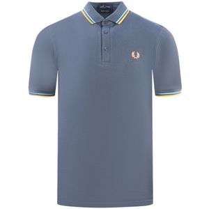 Fred Perry Twin Tipped Blackberry Polo Shirt - Maat S