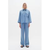 Casual broek Loose fit Light Blue denim