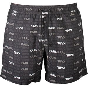 Logo Print Zwemshorts