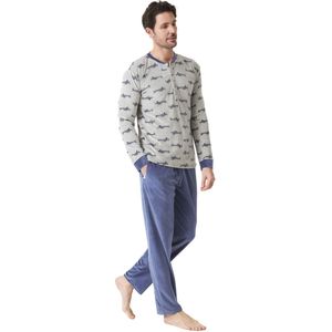 Herenpyjama met lange mouwen JJBDP5300