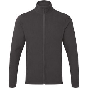 Premier Heren Recyclight Full Zip Fleecejack (Donkergrijs)
