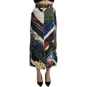 Dolce & Gabbana - Rokken - Groen - High Waist Maxi Skirt