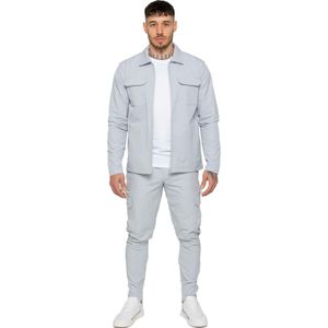 Enzo - Heren Cargo Shacket - Trainingspak Set