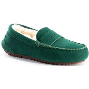 Aus Wooli Australia Byronbay Cosy Mocassins - Dames - Groen - Maat 36