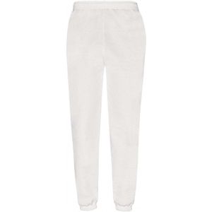 Fruit of the Loom Heren klassieke 80/20 joggingbroek (Wit)