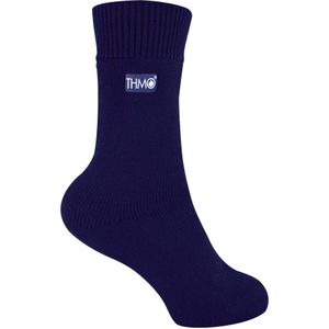 THMO - Thermisch gevoerde kindersokken voor de winter - Marine