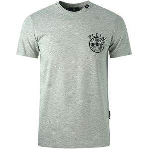Philipp Plein Sport Equipment Logo Grey T-Shirt