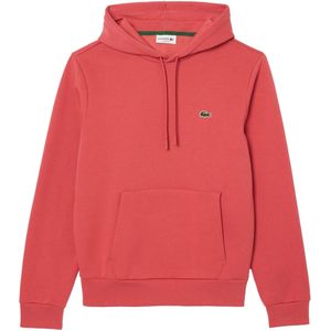 Lacoste Heren Organic Cotton Full Zip Hoodie (Rood)