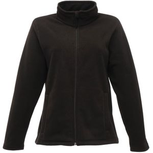 Regatta Dames/dames Full-Zip 210 Series Microfleece Jasje (Zwart) - Maat 48