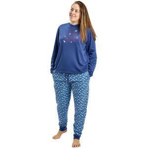 Winterpyjama Met Lange Mouwen MUDP0200 - Maat XL