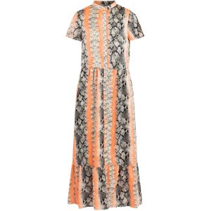 IZIA jurk korte mouw maxi gaya