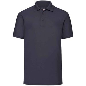 Fruit of the Loom Heren Piqué Polo Shirt (Deep Navy)