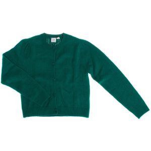 Gebreid vest met ronde hals 487697 meisje