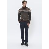 Matinique, Heren, Truien, Bruin, Maat: L Wol,