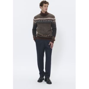 Matinique, Heren, Truien, Bruin, Maat: L Wol,