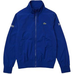 Lacoste Heren Sport X Novak Djokovic Lichtgewicht Full Zip Jas (Blauw)