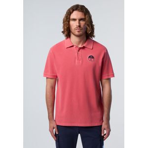 North Sails Polo overhemd Met pigmentgeverfde afwerking