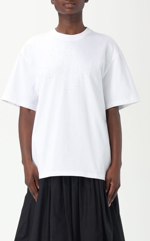 Geborduurde Hart T-shirt