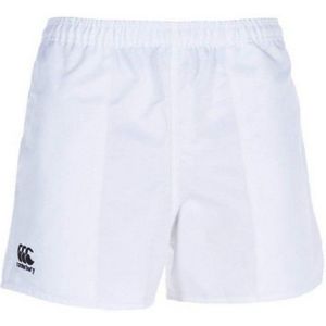 Canterbury - Professional - Korte Broek - Wit - 100% Polyester, Elastische Taille, 2 Zijzakken