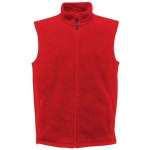 Regatta - Heren Micro Fleece Bodywarmer / Gilet (Rood) - Maat S
