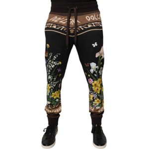 Joggers - Bloemenprint - Katoen - Sportbroeken