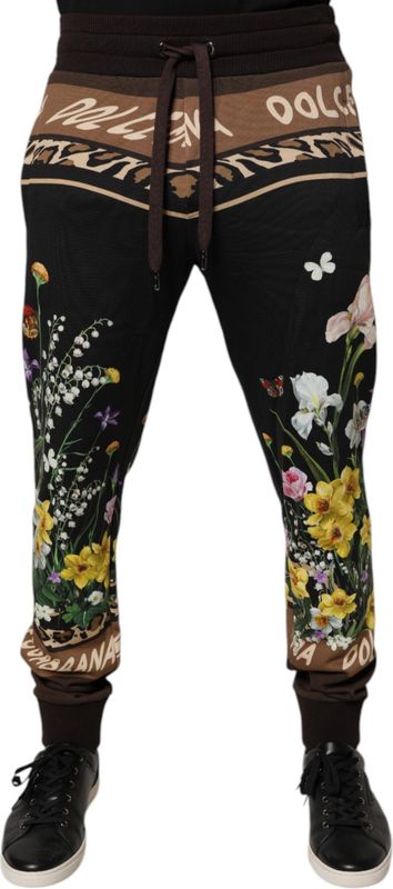 Joggers - Bloemenprint - Katoen - Sportbroeken
