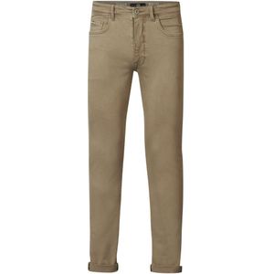 Petrol Industries - Heren Seaham Gekleurde Slim Fit Jeans Pearl City - Bruin