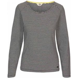 Trespass - Dames Caribou Casual Top (Zwarte Streep) - Maat 2XS