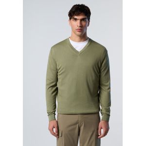 North Sails Trui V-hals met logolabel