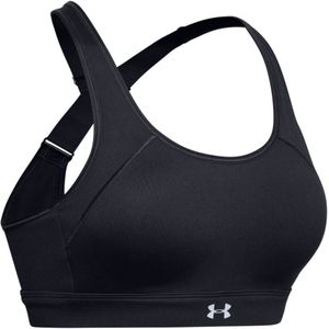 Under Armour UA Reflect High sportbeha voor dames, zwart