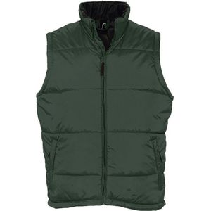 SOLS Warm Unisex Gewatteerd Bodywarmer Jasje (Bosgroen)